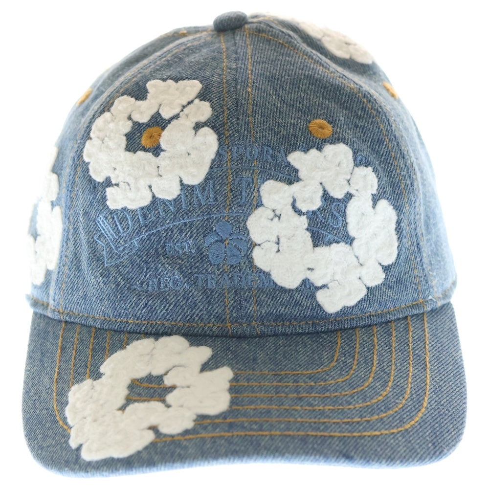 DENIM TEARS(デニムティアーズ) コットンリースデニムキャップ インディゴ