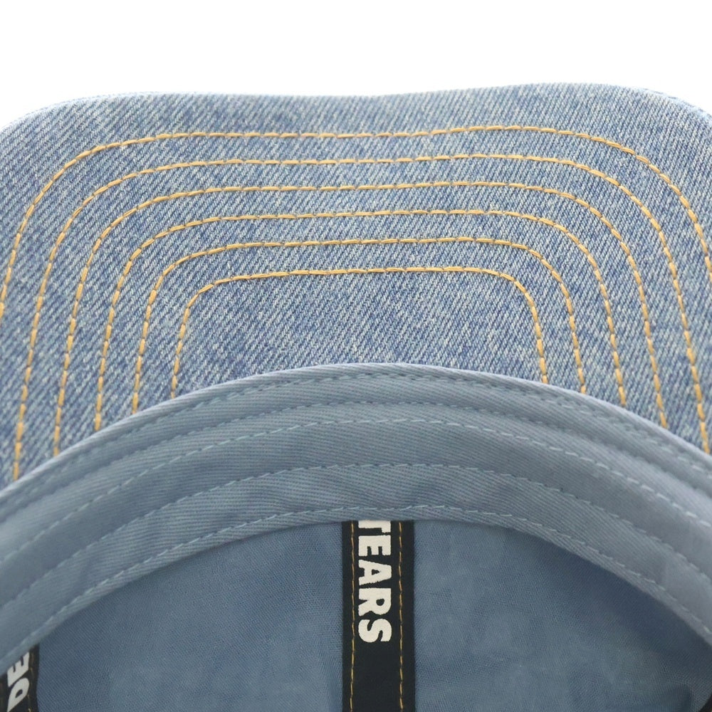 DENIM TEARS(デニムティアーズ) コットンリースデニムキャップ インディゴ