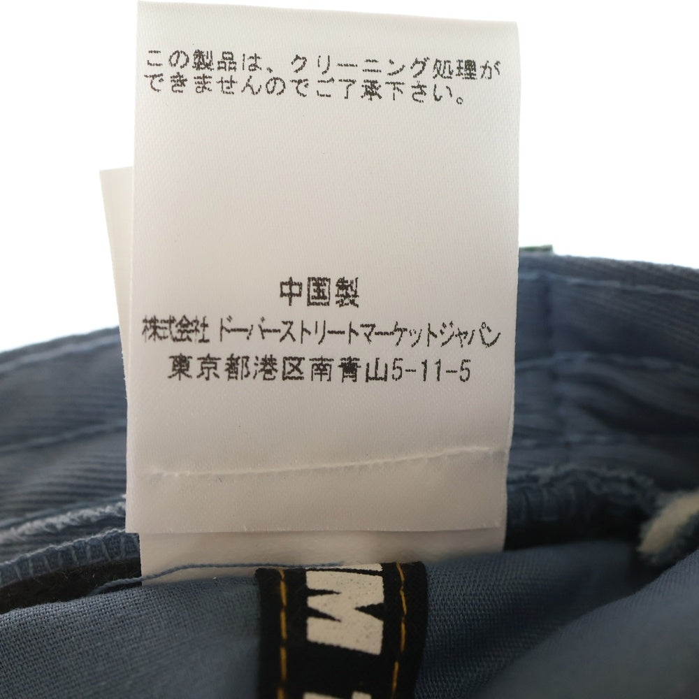 DENIM TEARS(デニムティアーズ) コットンリースデニムキャップ インディゴ