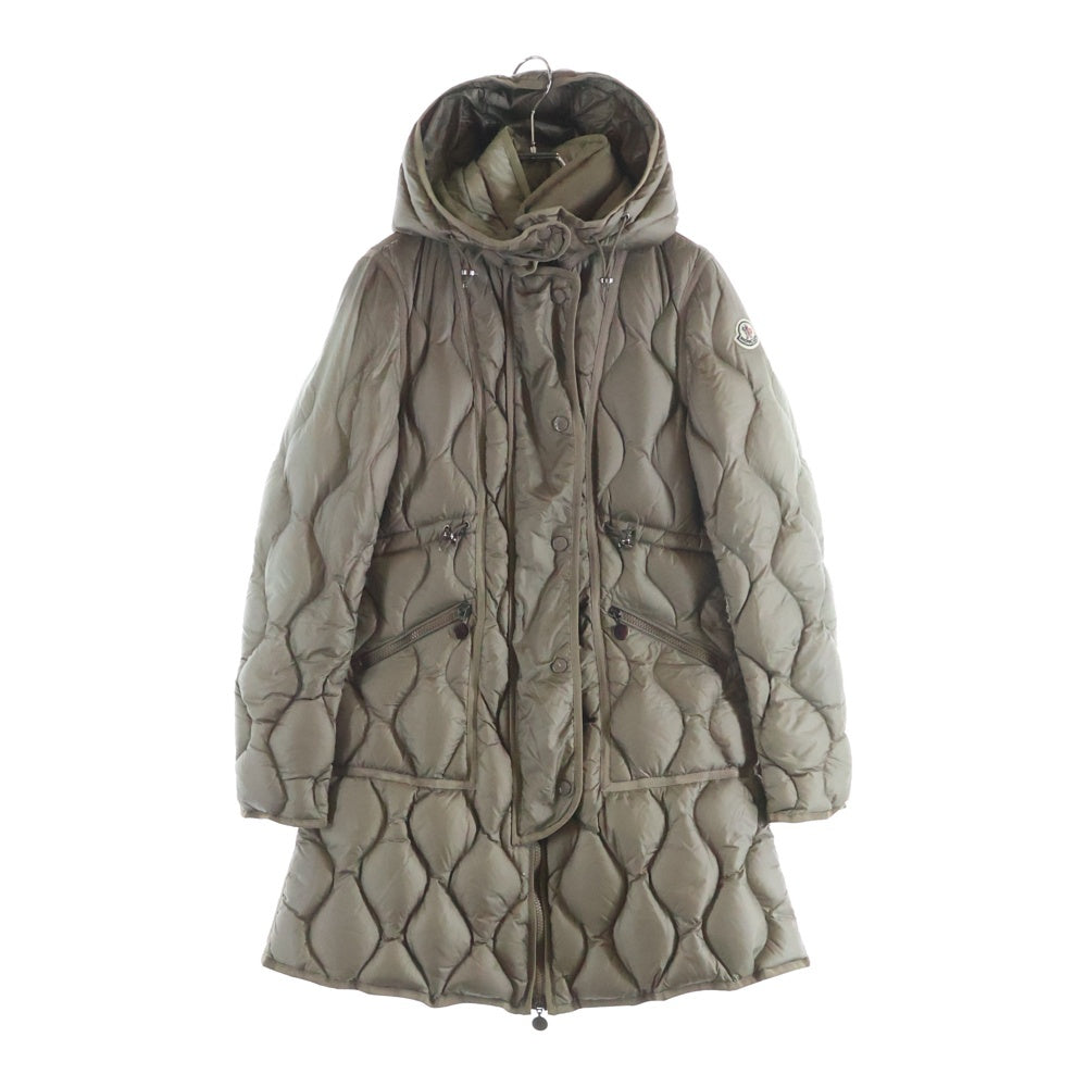 MONCLER(モンクレール) LON ロンフーデッドダウンコート ベージュ 22093497405 レディース