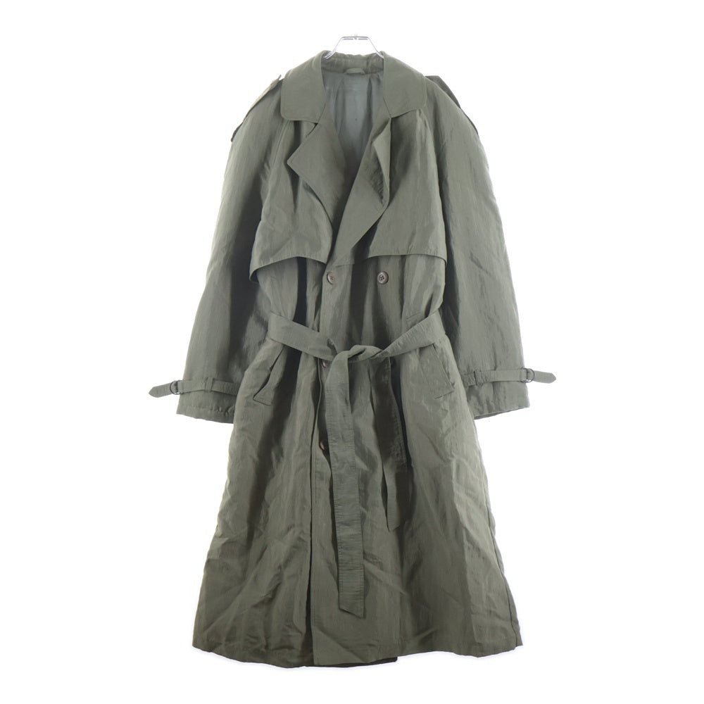 Christian Dior MONSIEUR(クリスチャンディオールムッシュ) 90s ナイロン トレンチコート カーキ