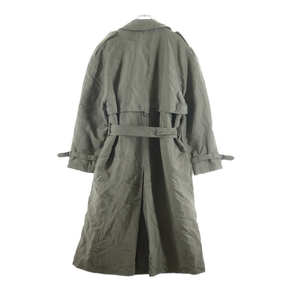 Christian Dior MONSIEUR(クリスチャンディオールムッシュ) 90s ナイロン トレンチコート カーキ