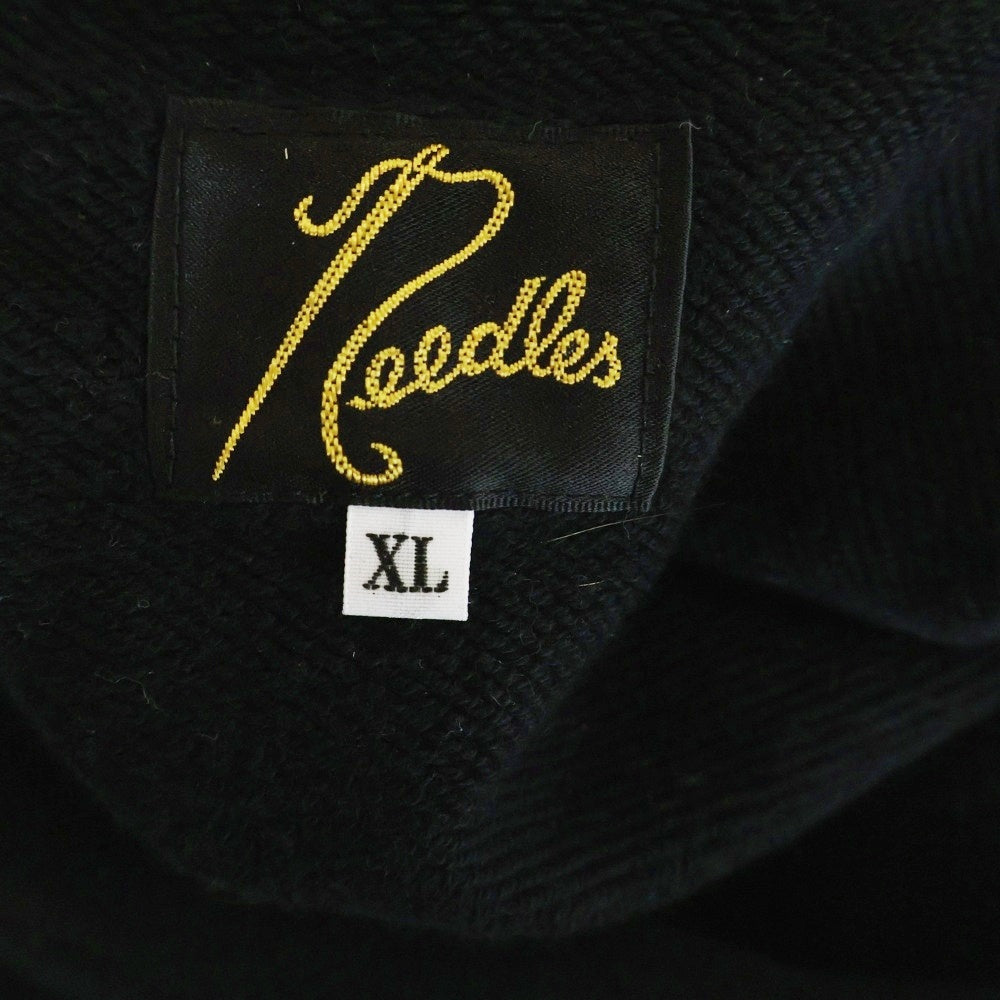 Needles(ニードルス) LHP別注 Track Hoodie トラックフーディ プルオーバーパーカー ブラック PU1623