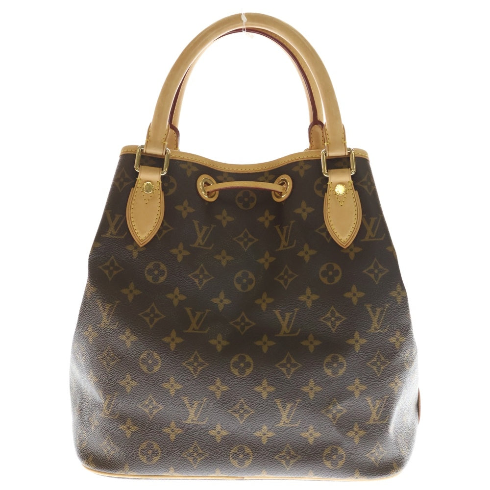 LOUIS VUITTON(ルイヴィトン) モノグラム ネオハンドバッグ ショルダーバッグ ブラウン レザー×PVC M40372 ゴールド金具 レディース