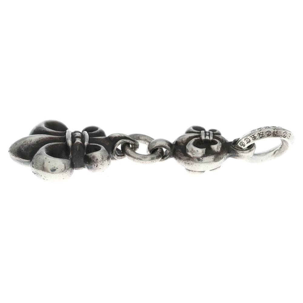 CHROME HEARTS(クロムハーツ) 1BALL BS FLEUR 1ボールBSフレアチャーム ペンダントトップ シルバー BCA198