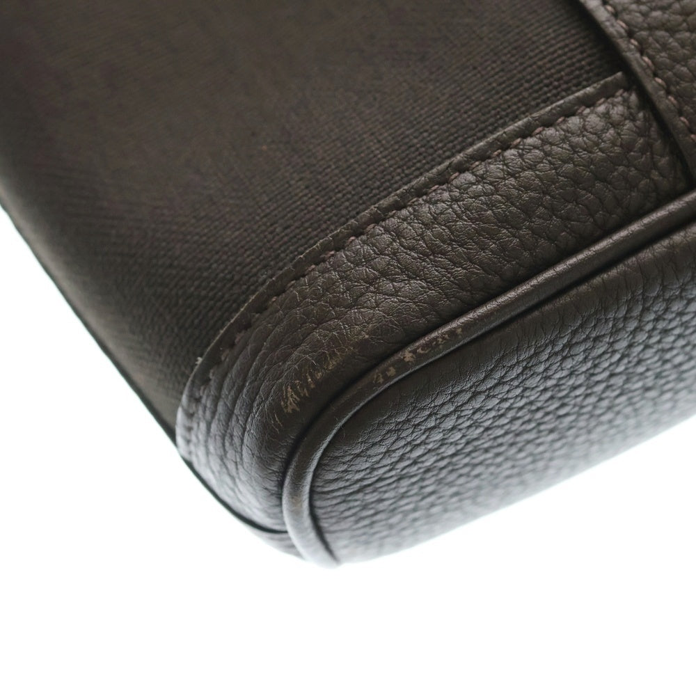 HERMES(エルメス) ガーデンファイルPM 2WAY ショルダーバッグ トートバッグ Z刻印 ブラウン レディース