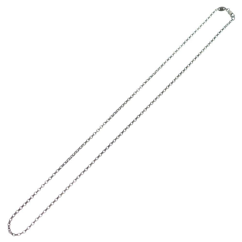 CHROME HEARTS(クロムハーツ) NECKCHAIN R20 ロールチェーンネックレス 20inch シルバー BCA084