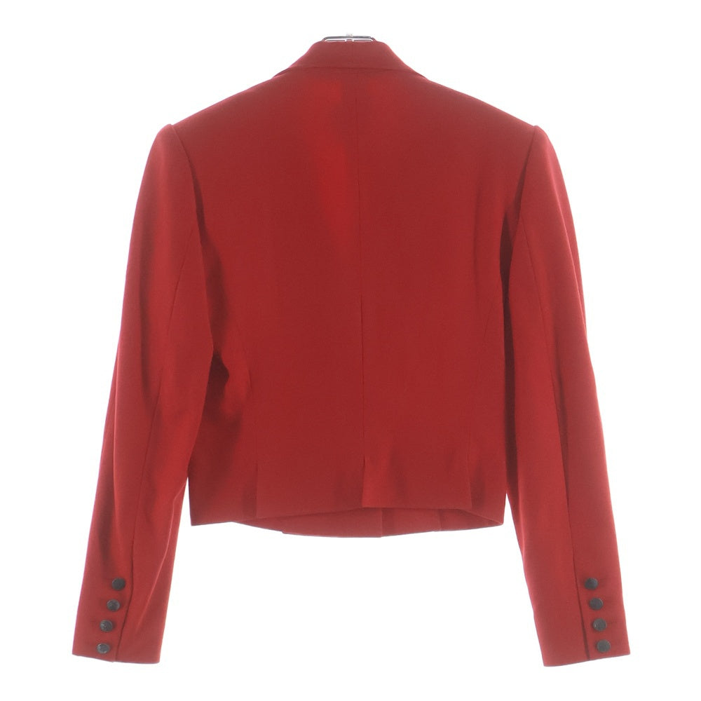 HERMES(エルメス) ジャケット レッド 38 ウール レディース