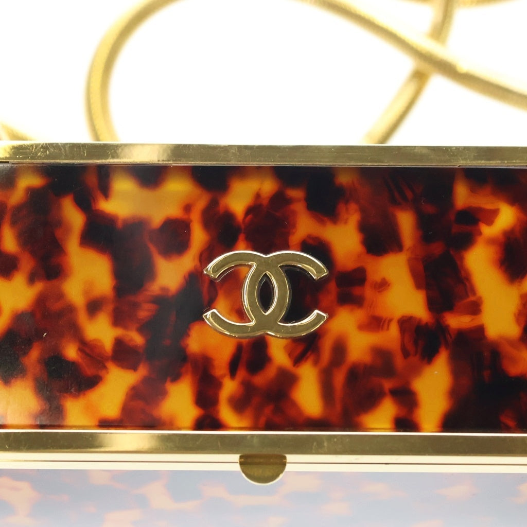 CHANEL(シャネル) ショルダーバッグ ミニショルダー ブラウン ゴールド金具 レディース
