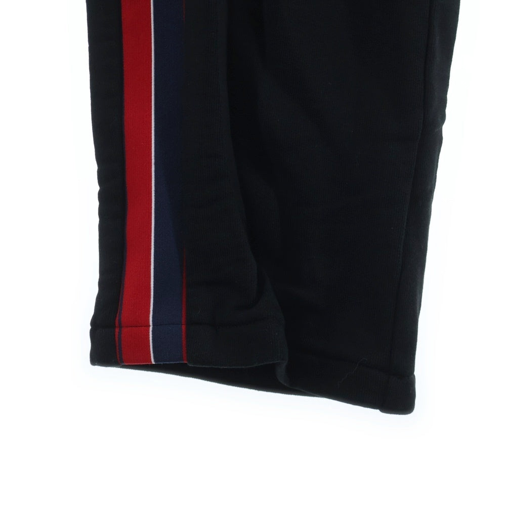 MONCLER(モンクレール) 22SS サイドライン ロゴプリント スウェット トラックパンツ ブラック H10918H00005 809KR