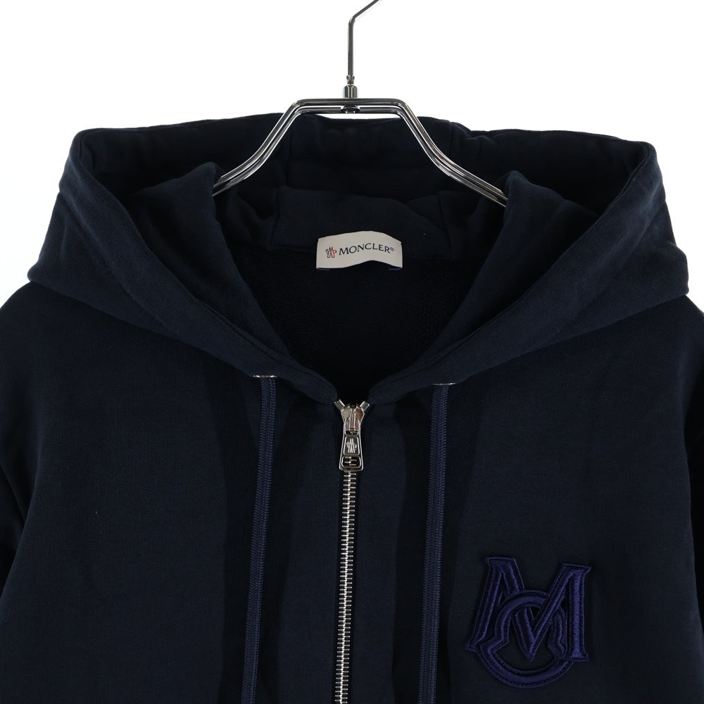 MONCLER(モンクレール) パーカー ブラック コットン M