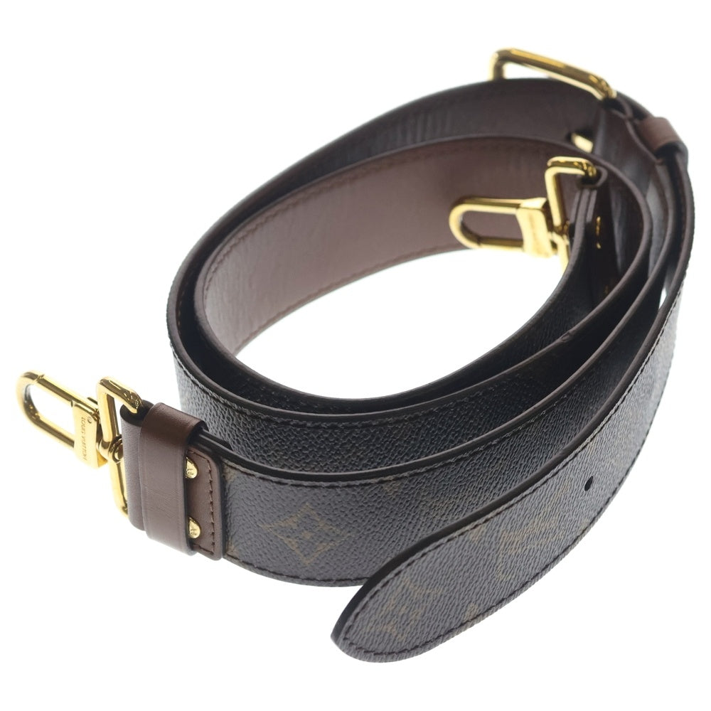 LOUIS VUITTON(ルイヴィトン) モノグラム パピヨントランク チェーンショルダーバッグ ハンドバッグ 2WAYバッグ ブラウン レザー×PVC M57835 ゴールド金具 レディース