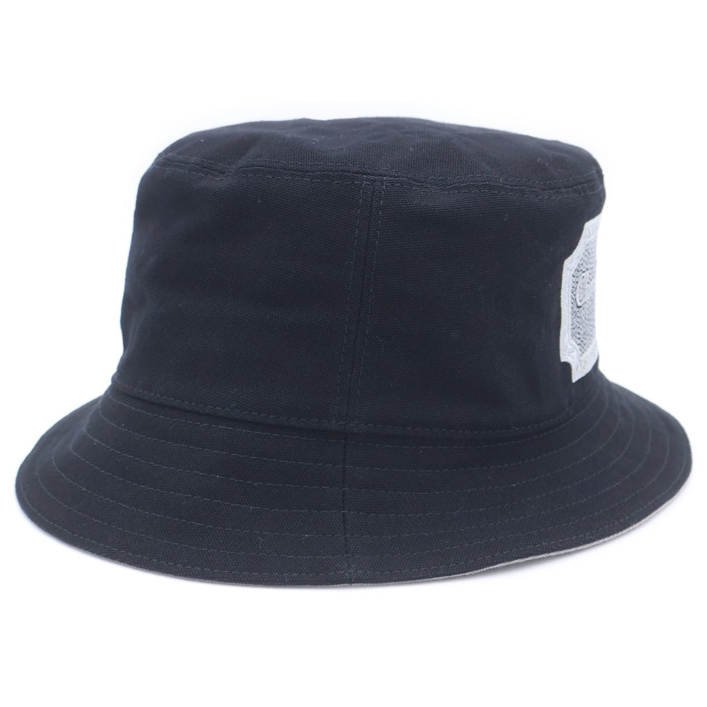 Christian Dior(クリスチャンディオール) ロゴ バケットハット 帽子 ブラック
