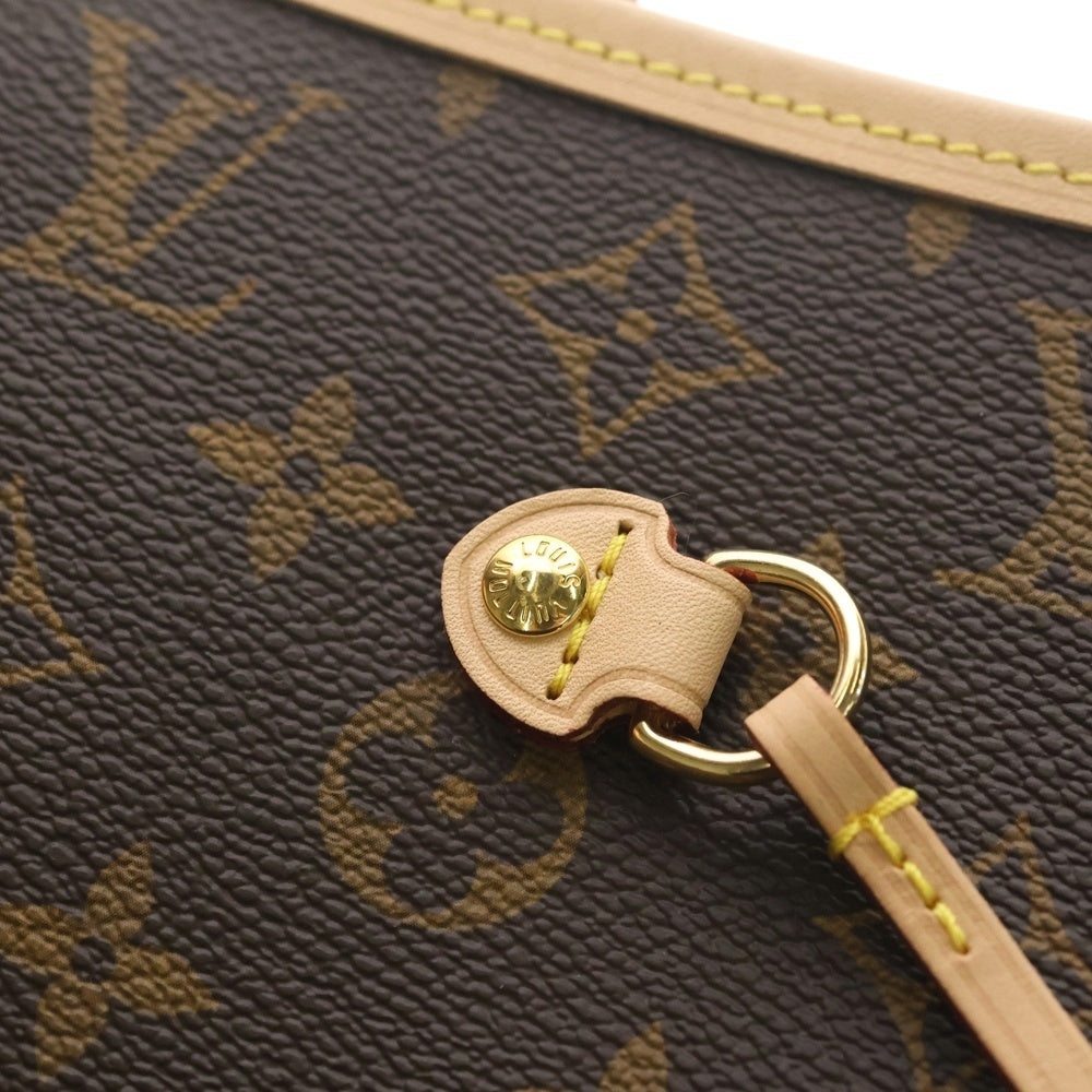 LOUIS VUITTON(ルイヴィトン) ネヴァーフルMM モノグラム PVC レザー トートバッグ ゴールド金具 ブラウン M40995 レディース