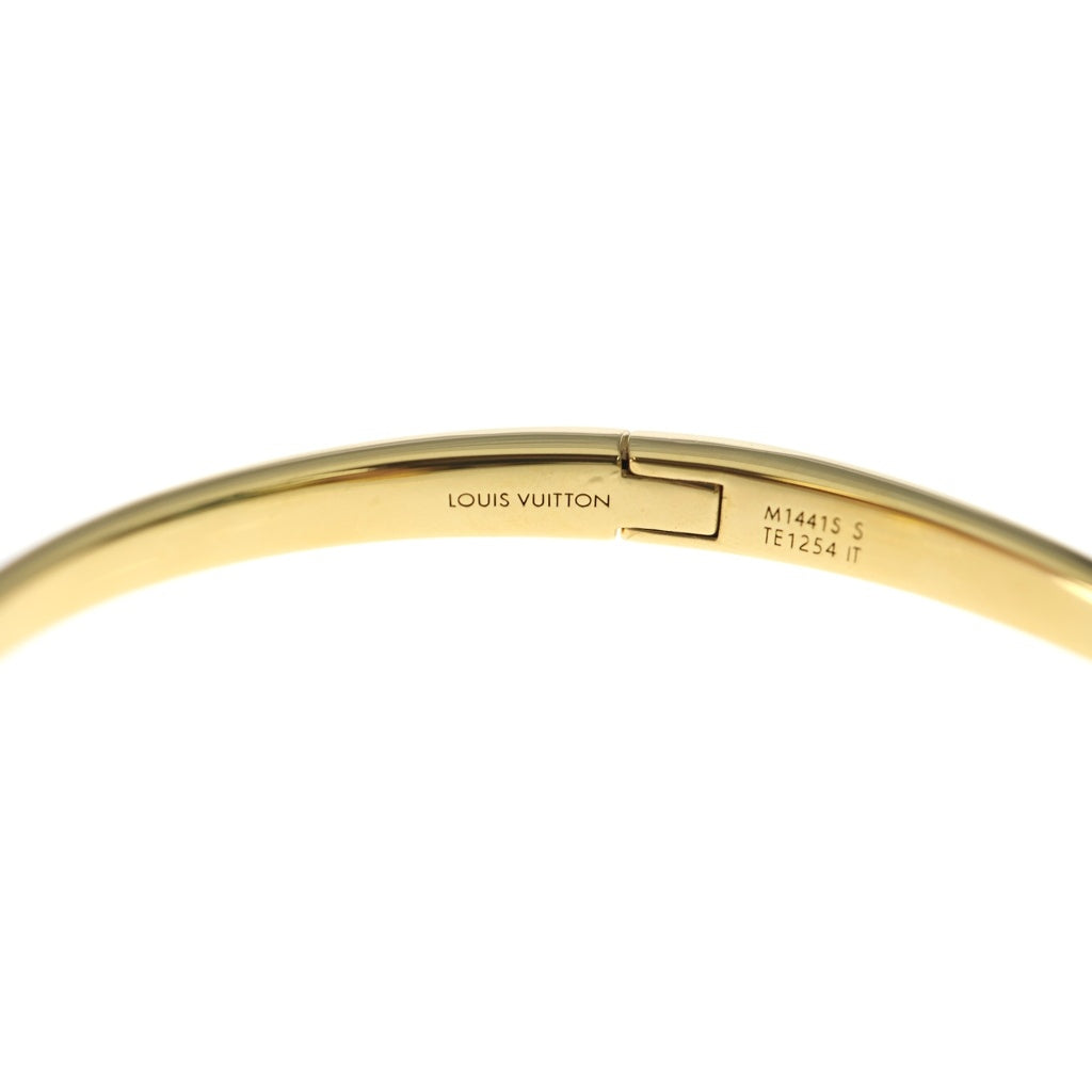 LOUIS VUITTON(ルイヴィトン) ルイゼット シグネチャーバングル ブレスレット ゴールド GP M1441S レディース