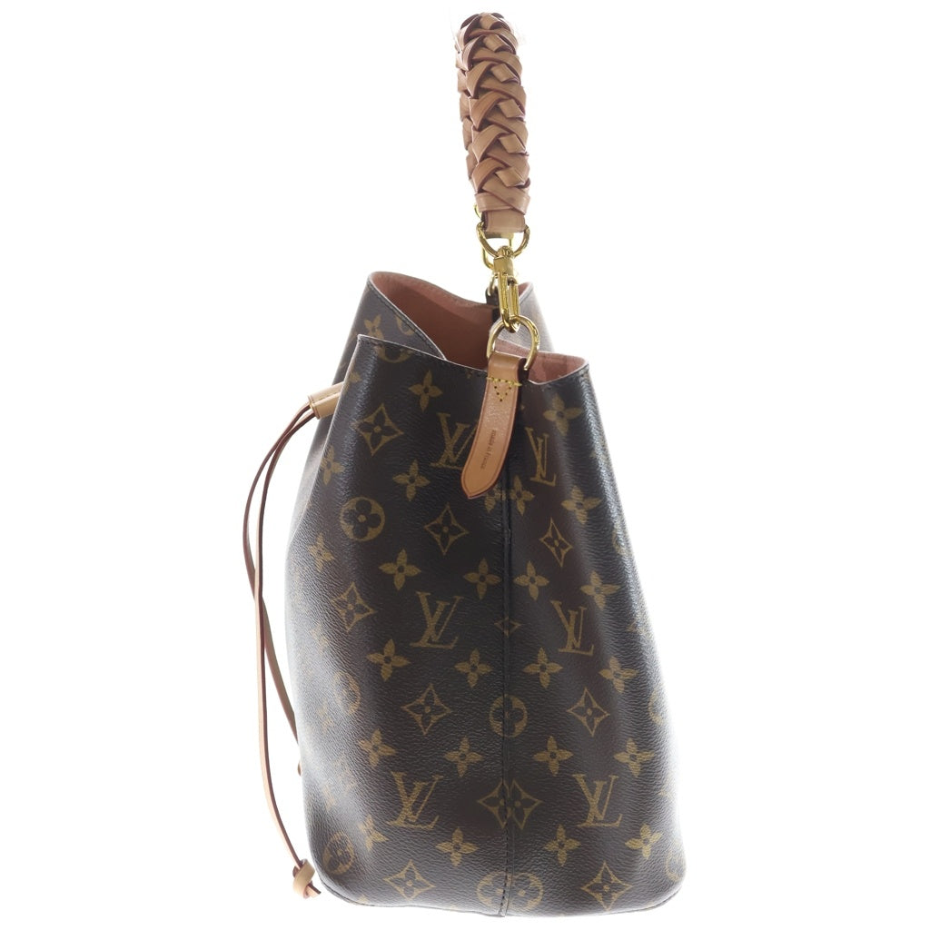 LOUIS VUITTON(ルイヴィトン) モノグラム ネオノエ ローズバレリーヌ 2WAYバッグ ショルダーバッグ ハンドバッグ ブラウン×ピンク レザー×PVC M44022 ゴールド金具 レディース