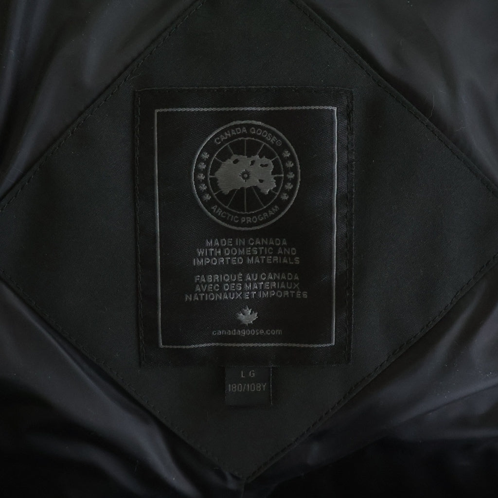 CANADA GOOSE(カナダグース) MACMILLIAN ダウンジャケット ブラック コットン×ポリエステル L 3804MB