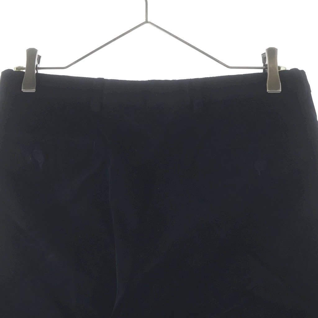 GUCCI(グッチ) ベロアパンツ ブラック コットン #42 162507