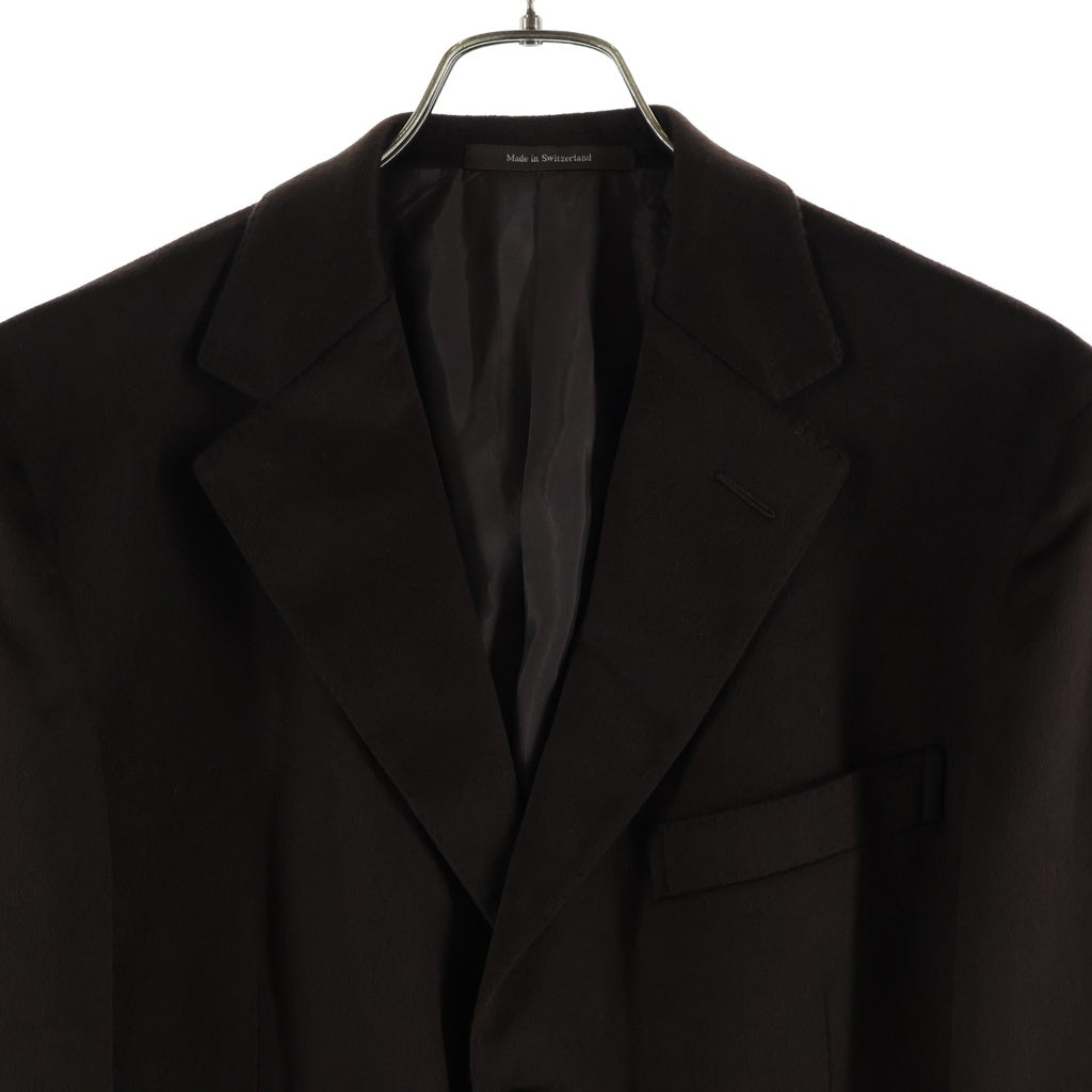 Ermenegildo Zegna(エルメネジルドゼニア) アンゴラウール テーラードジャケット ブラウン 48