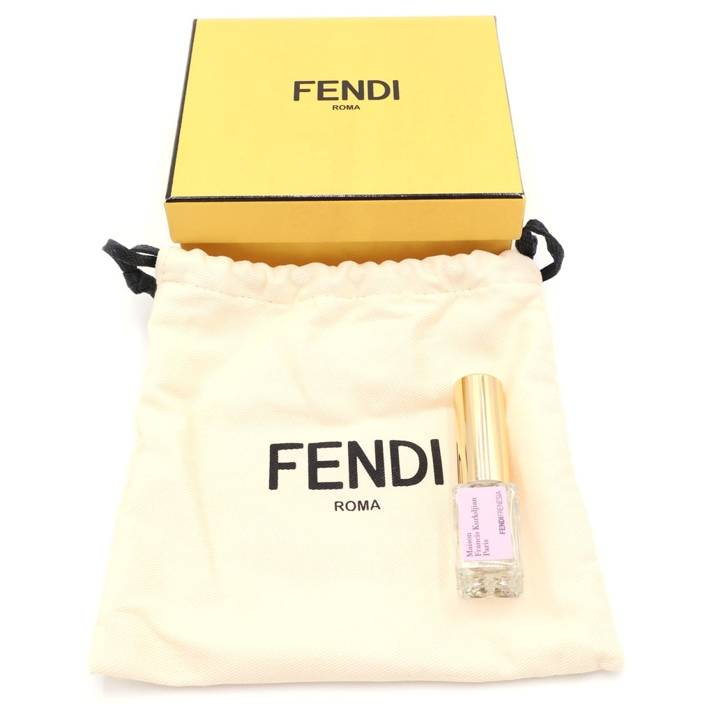 FENDI(フェンディ) ナノバケット チェーンショルダーバッグ ミニバッグ ピンク レザー 7AR844 ゴールド金具 レディース