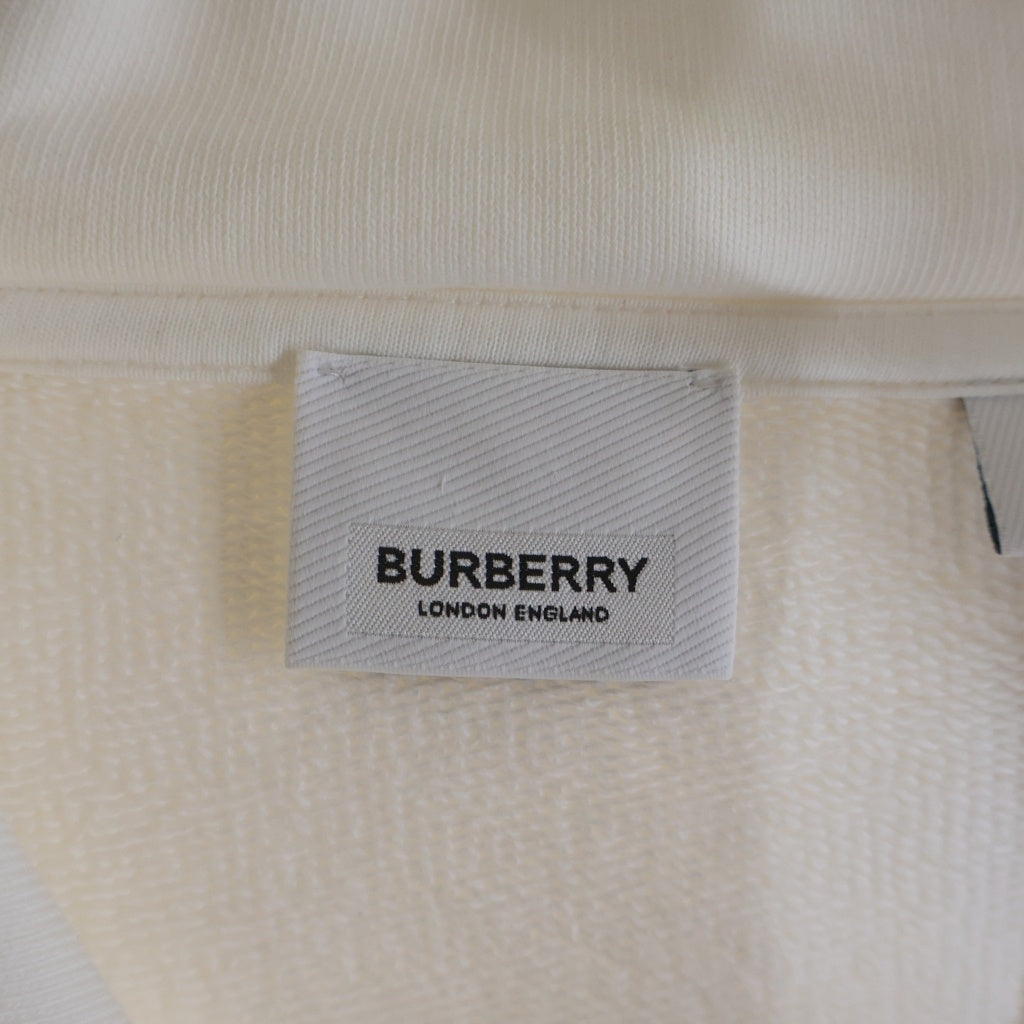 BURBERRY(バーバリー) パーカー コットン ホワイト S