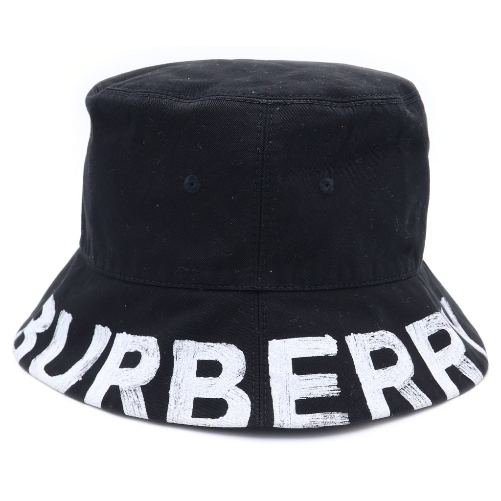 BURBERRY(バーバリー) バケットハット ブラック コットン L