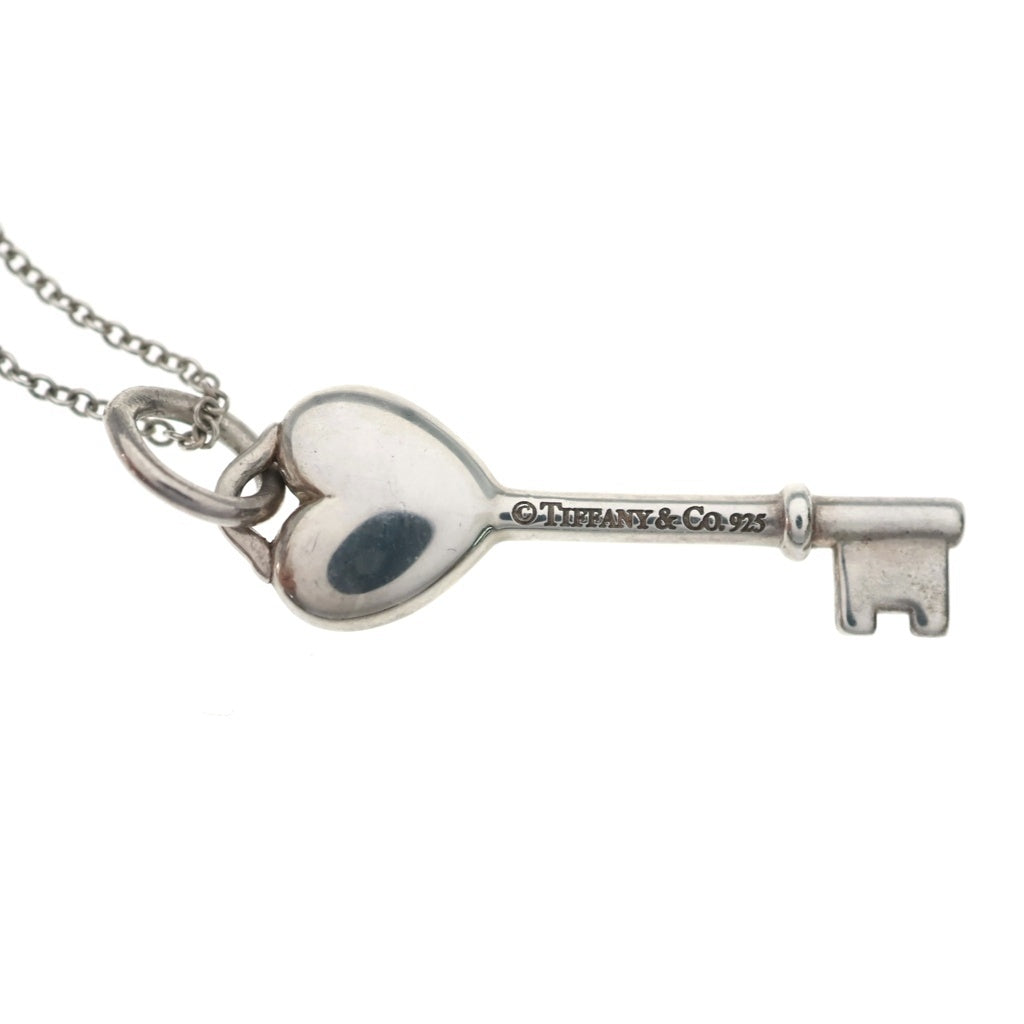 TIFFANY & Co.(ティファニー) ハート キー ダイヤ ネックレス SV925 レディース