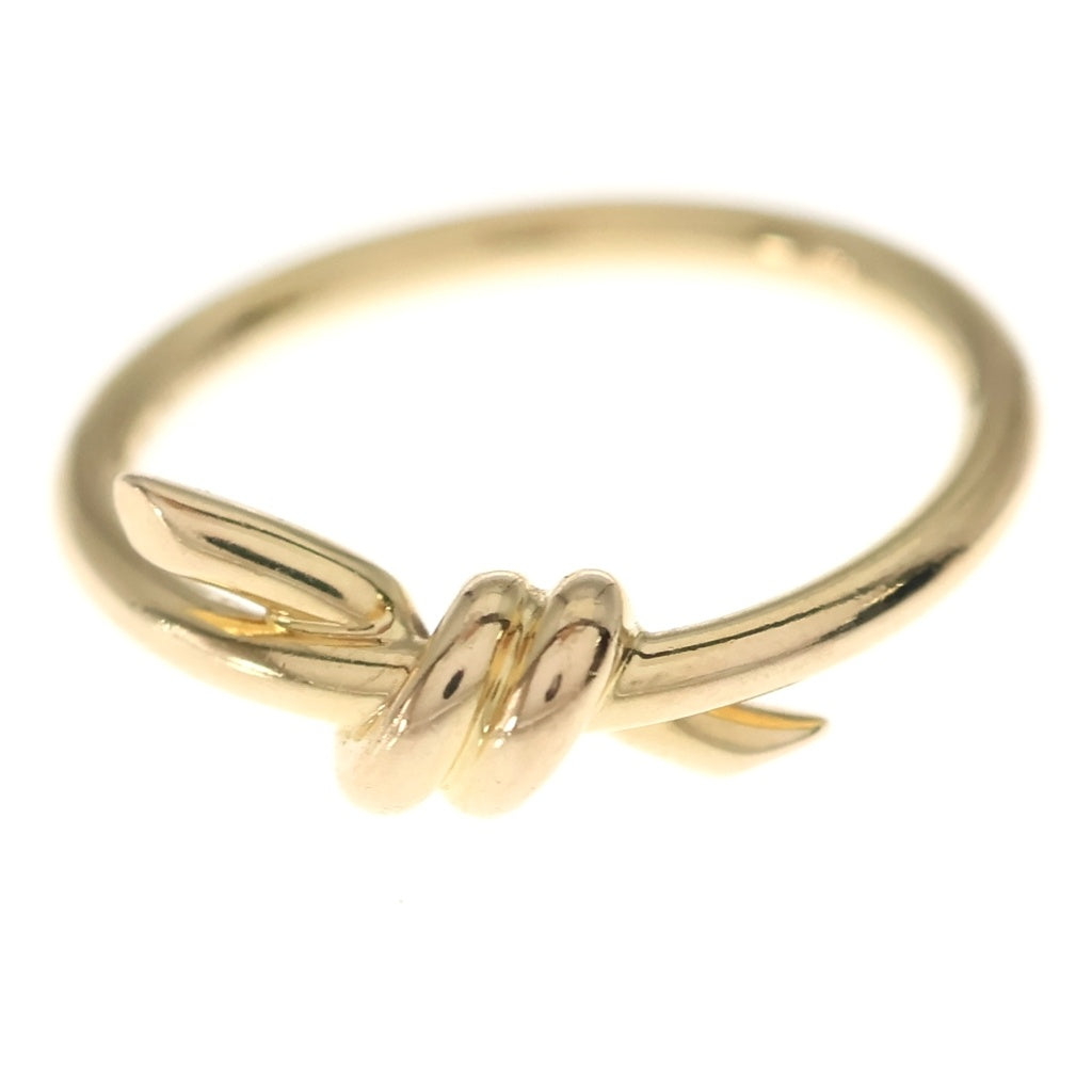 TIFFANY & Co.(ティファニー) ノットリング 指輪 ピンクゴールド 750 3.6g レディース