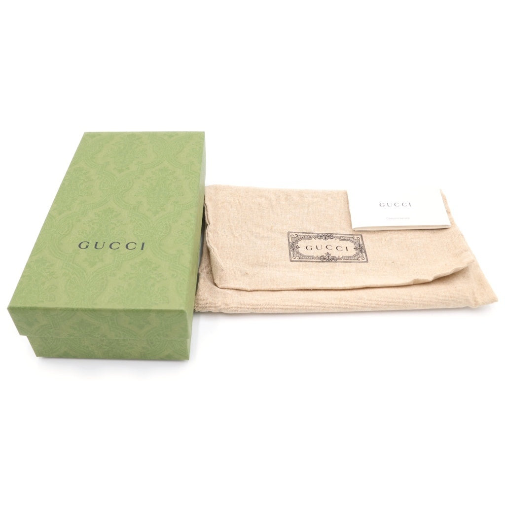GUCCI(グッチ) GGスプリーム GGコンチネンタルウォレット ベージュ キャンバス×レザー 523153 レディース