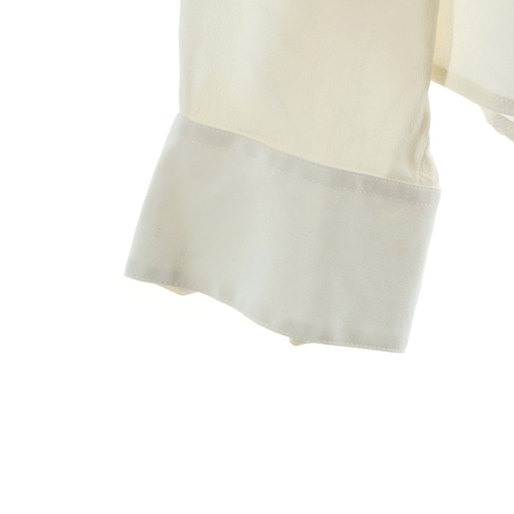 YVES SAINT LAURENT(イヴサンローラン) シルクシャツ アイボリー #36 レディース