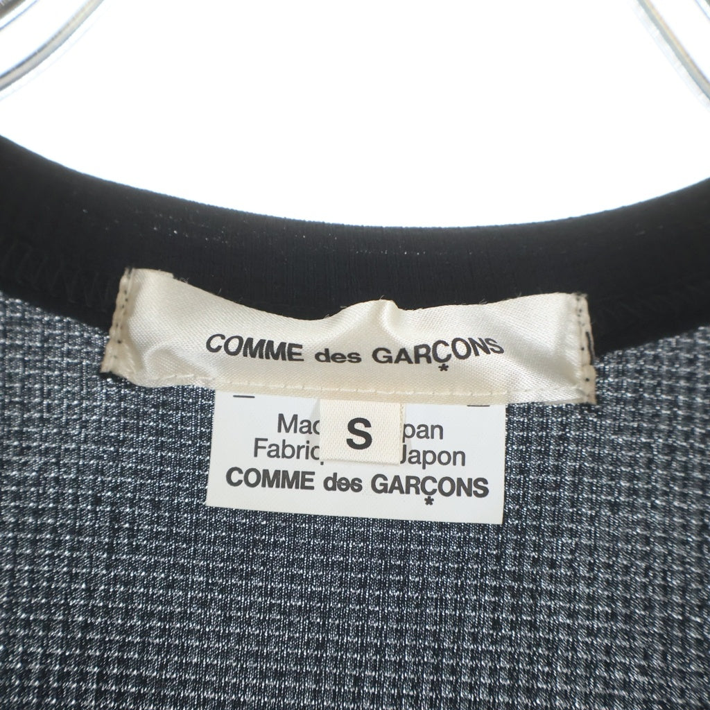COMME des GARCONS(コムデギャルソン) 22SS AD2021 クルーネック ノースリーブ チュール パニエ レイヤード ワンピース ドレス ブラック レディース GI-T029
