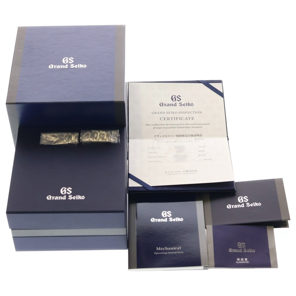 GRAND SEIKO(グランドセイコー) グランドセイコー ヘリテージコレクション 黒文字盤 ステンレス 自動巻き SS/AT SBGR309