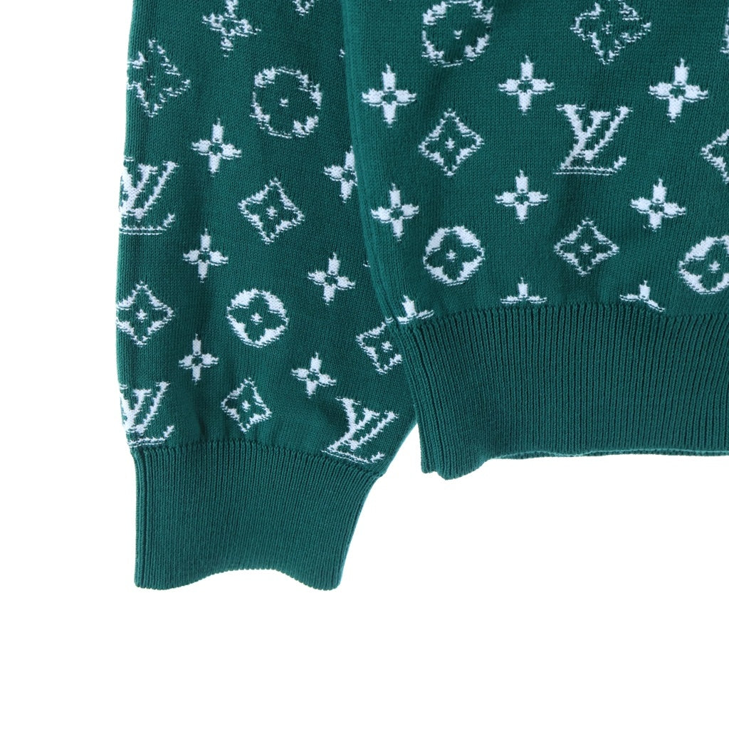 LOUIS VUITTON(ルイヴィトン) モノグラムグラディエントニット グリーン コットン RM232Q