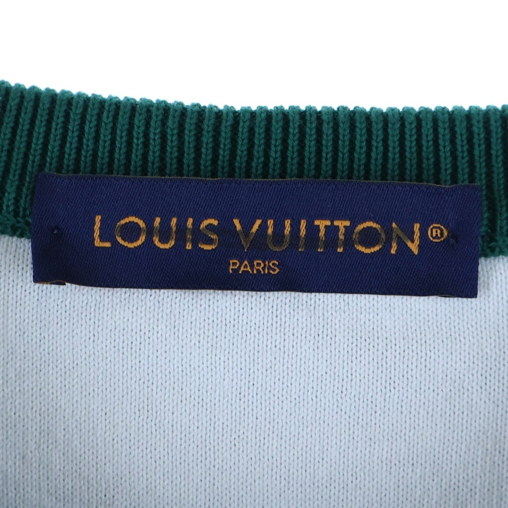LOUIS VUITTON(ルイヴィトン) モノグラムグラディエントニット グリーン コットン RM232Q