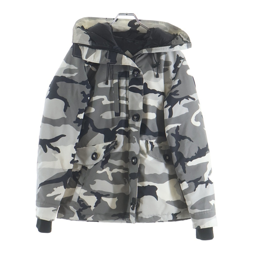 CANADA GOOSE(カナダグース) ダウンジャケット ホワイト/ブラック 迷彩 レディース