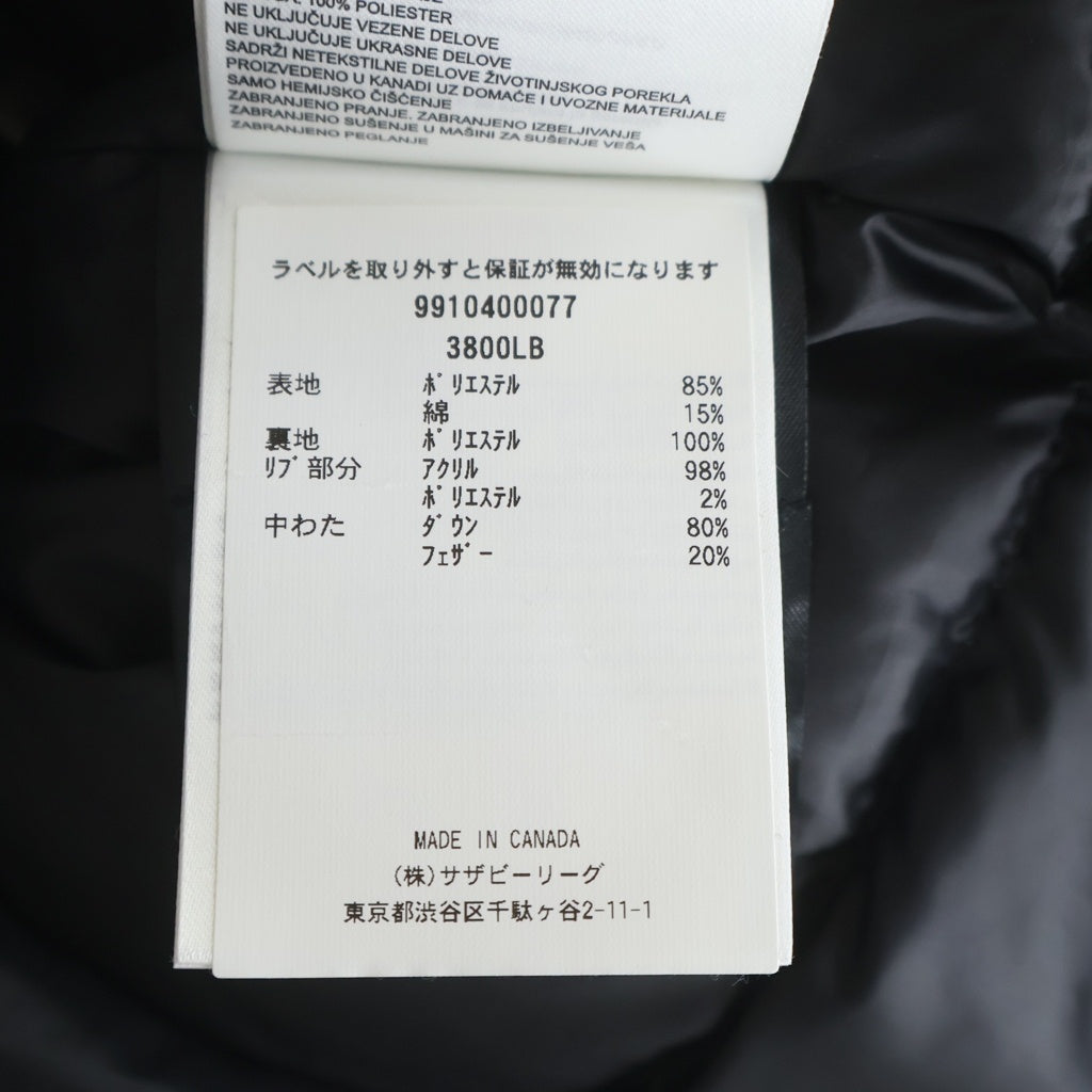 CANADA GOOSE(カナダグース) ダウンジャケット ホワイト/ブラック 迷彩 レディース