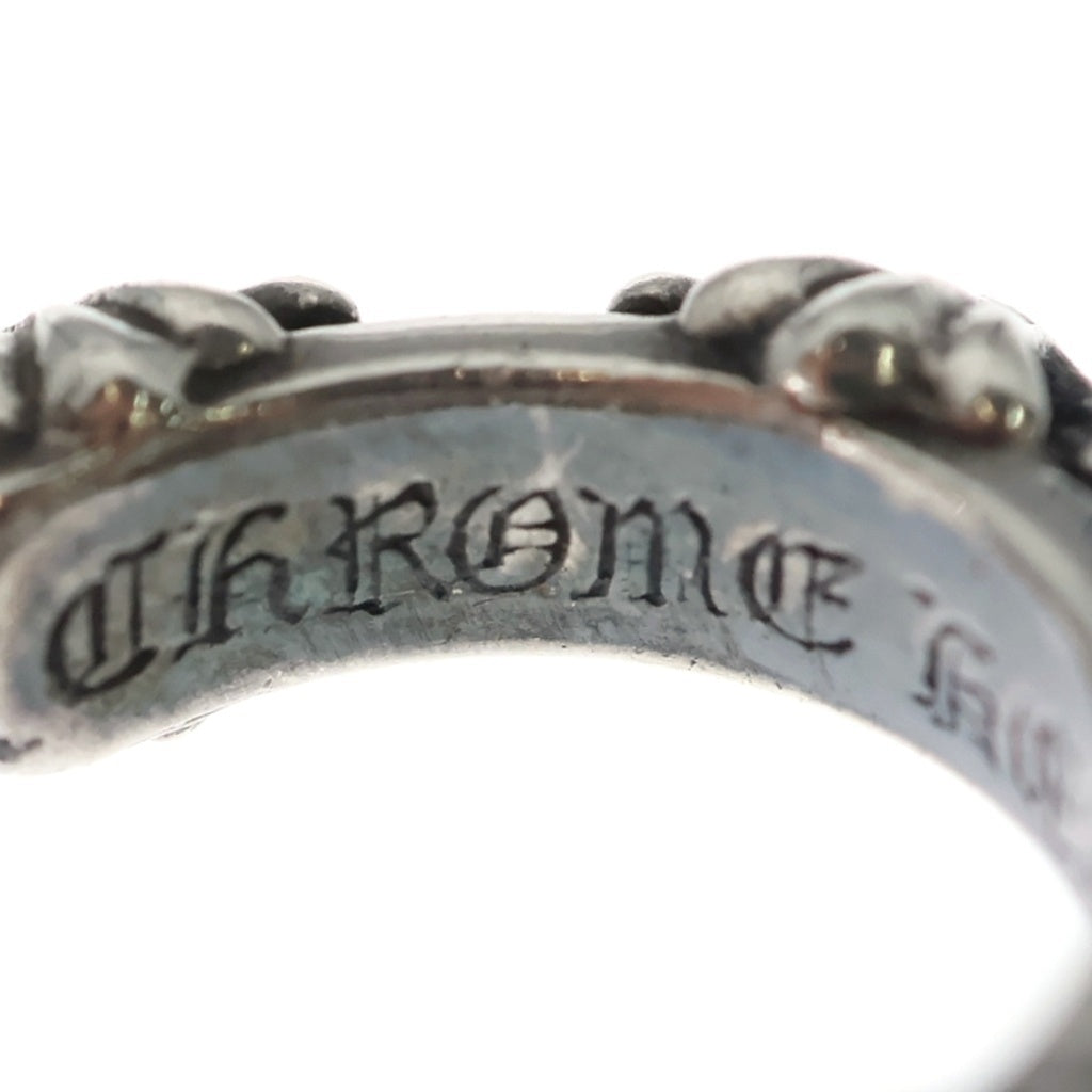CHROME HEARTS(クロムハーツ) HOOP CROSS クロスバンド フープピアス シルバー BCA100