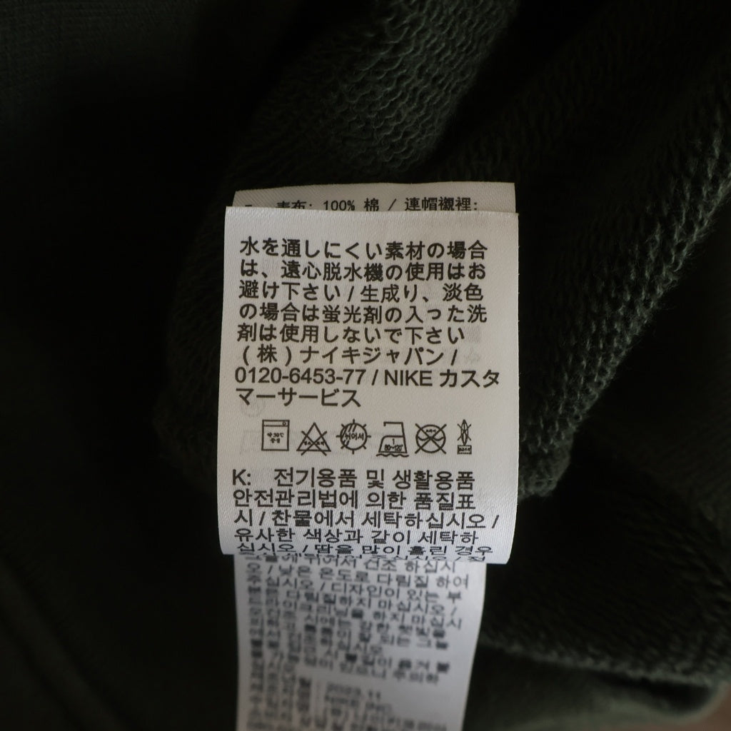 NIKE(ナイキ) AIR JORDAN×PSG パーカー フーディー オリーブグリーン #M