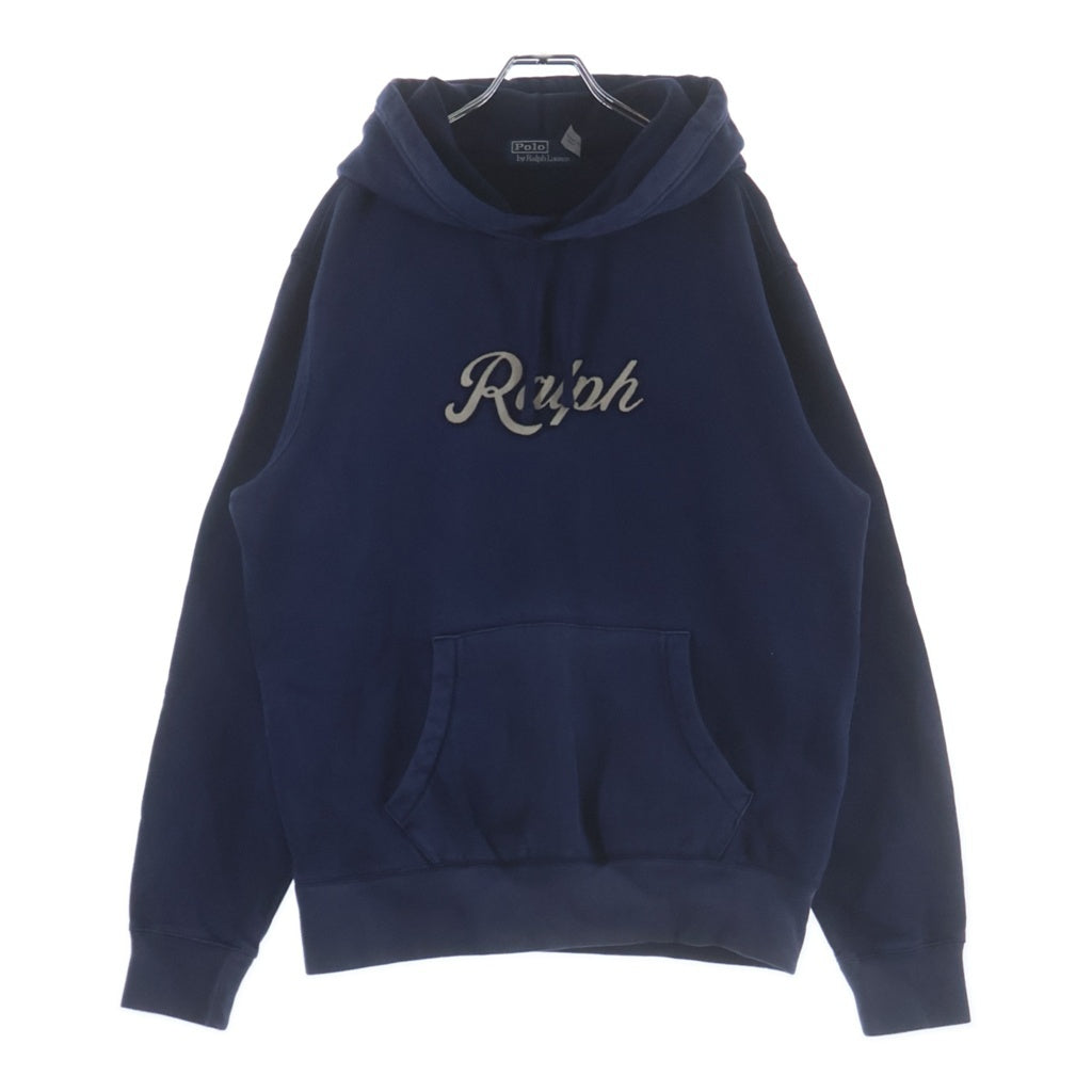 POLO RALPH LAUREN(ポロラルフローレン) フロントロゴフーディー パーカー ネイビー #M