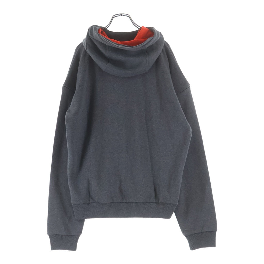 DIOR(ディオール) ロゴプリント コットンプルオーバーパーカー グレー #M 393J633A0850 レディース