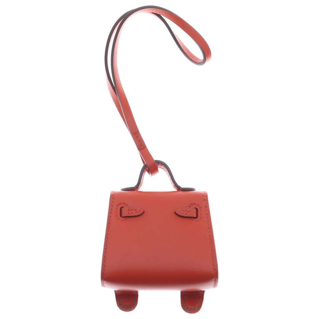 HERMES(エルメス) ケリー ドールチャーム ビジュードサック U刻印 カプシーヌ/ジョーヌナプル レッド