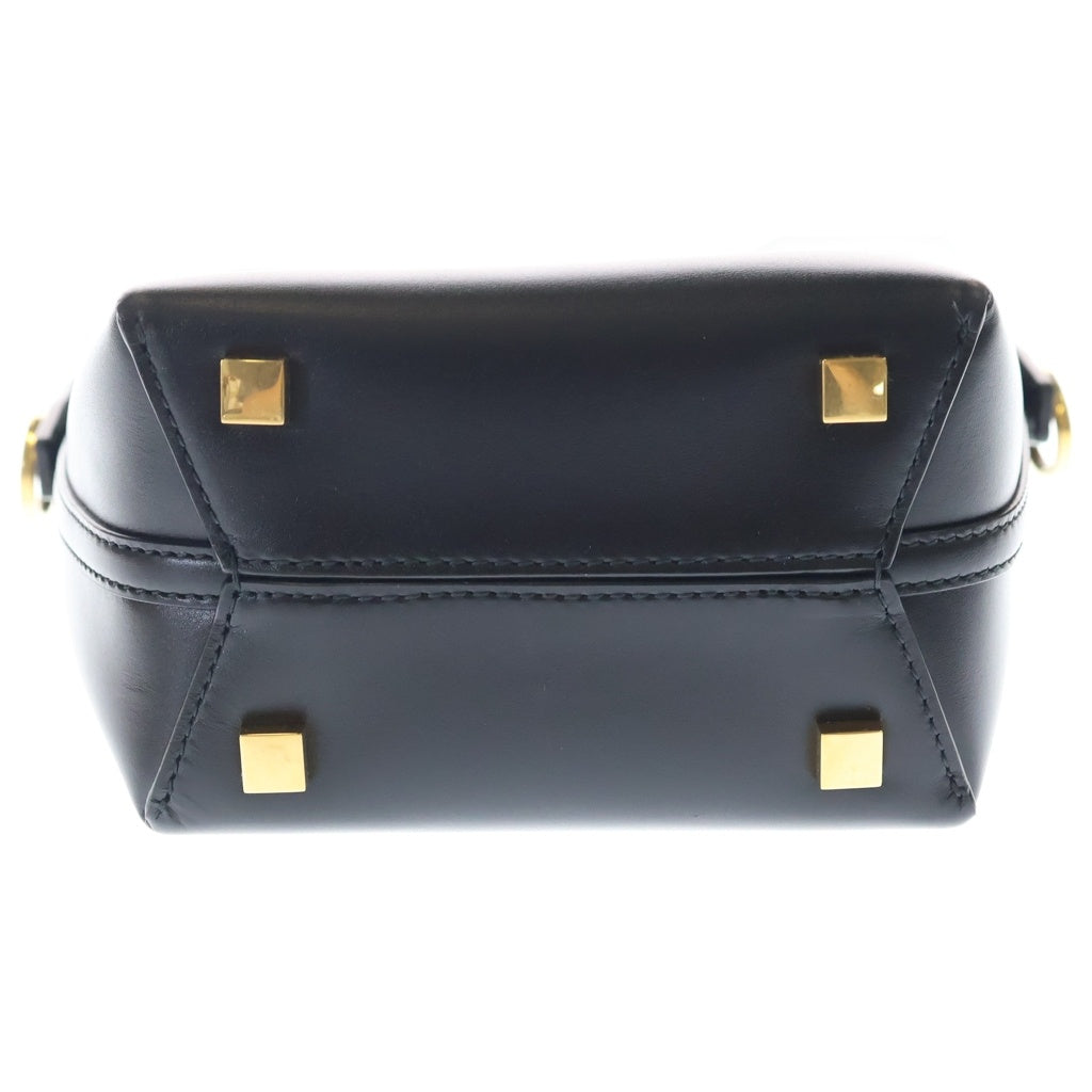 SAINT LAURENT PARIS(サンローランパリ) Le37 ショルダーバッグ ハンドバッグ 2WAYバッグ ブラック レザー ゴールド金具 レディース