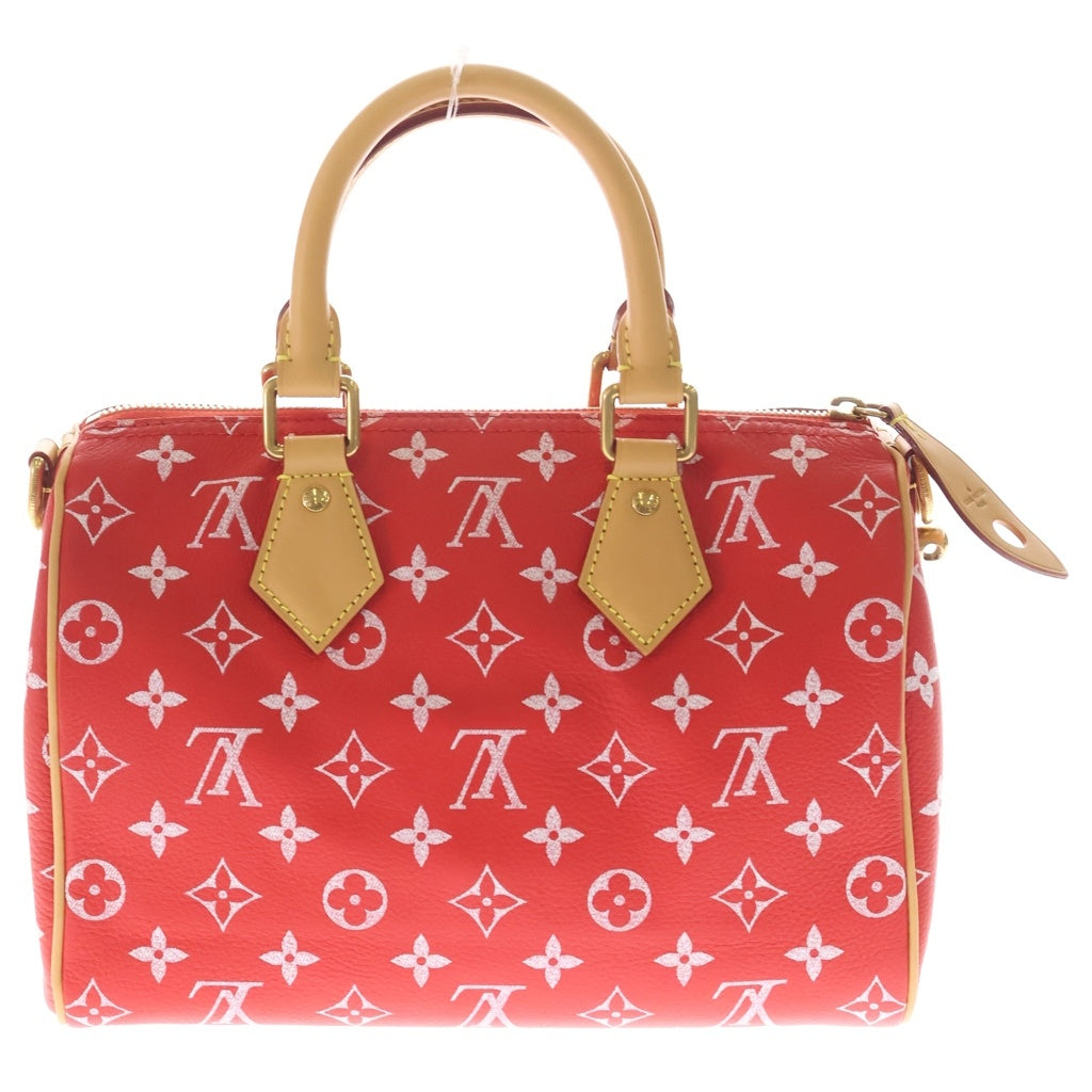 LOUIS VUITTON(ルイヴィトン) モノグラム スピーディ P9 バンドリエール 25 カーフレザー 2WAY ショルダーバッグ ハンドバッグ M24425 レッド レディース