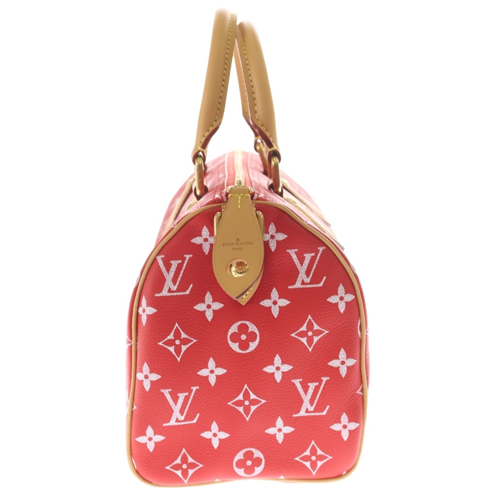 LOUIS VUITTON(ルイヴィトン) モノグラム スピーディ P9 バンドリエール 25 カーフレザー 2WAY ショルダーバッグ ハンドバッグ M24425 レッド レディース