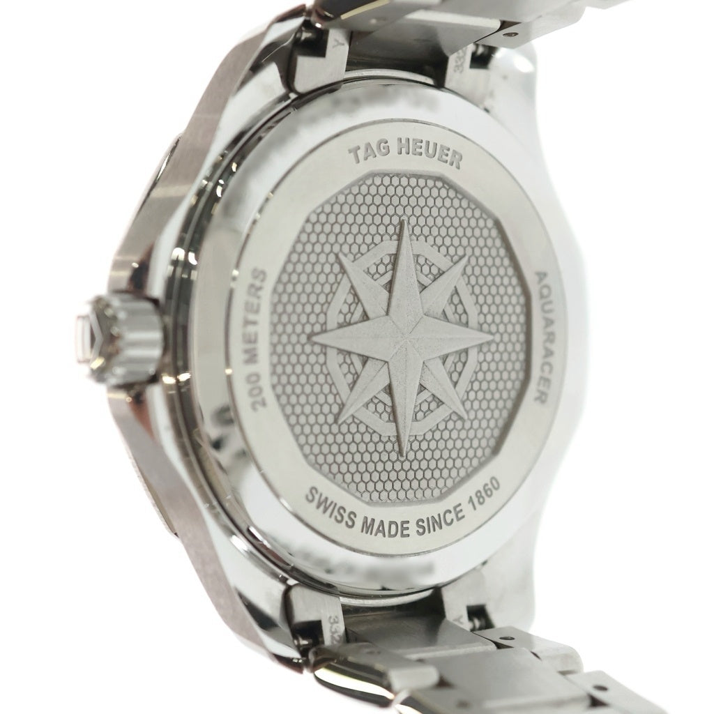 TAG HEUER(タグホイヤー) アクアレーサー プロフェッショナル200 ソーラーグラフ SS/ソーラー×QZ ステンレス クォーツ クオーツ 腕時計 WBP1312 ホワイトシェル文字盤 WBP1312