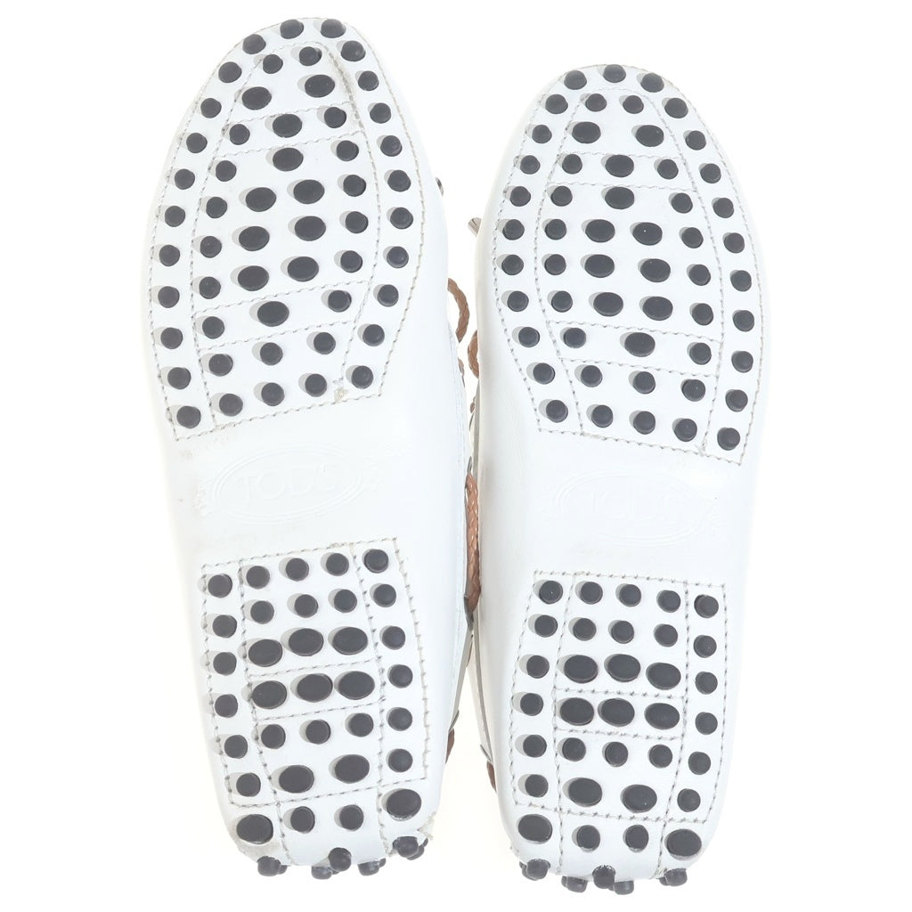 TOD'S(トッズ) フラットシューズ ホワイト #34 レディース
