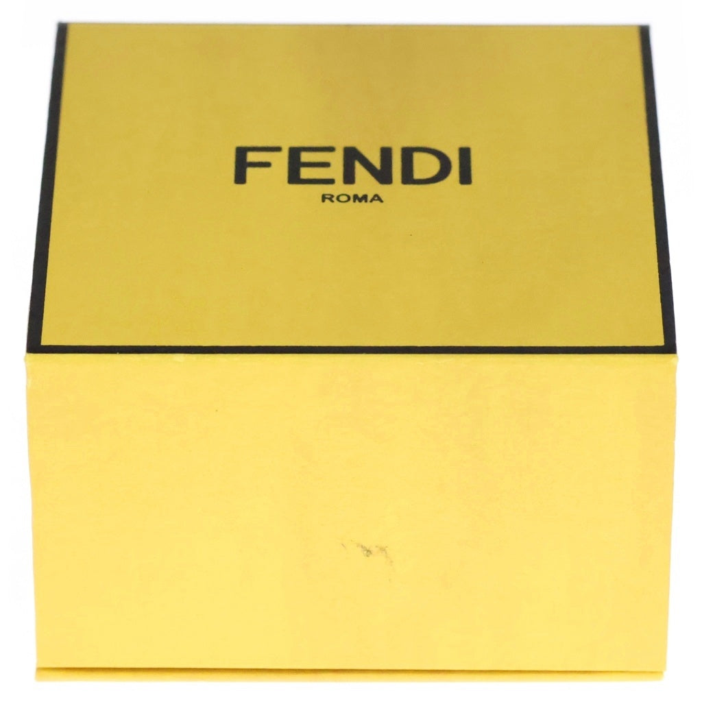 FENDI(フェンディ) FFロゴ ズッカ柄 シルバーバングル ブレスレット シルバー OBT523 レディース