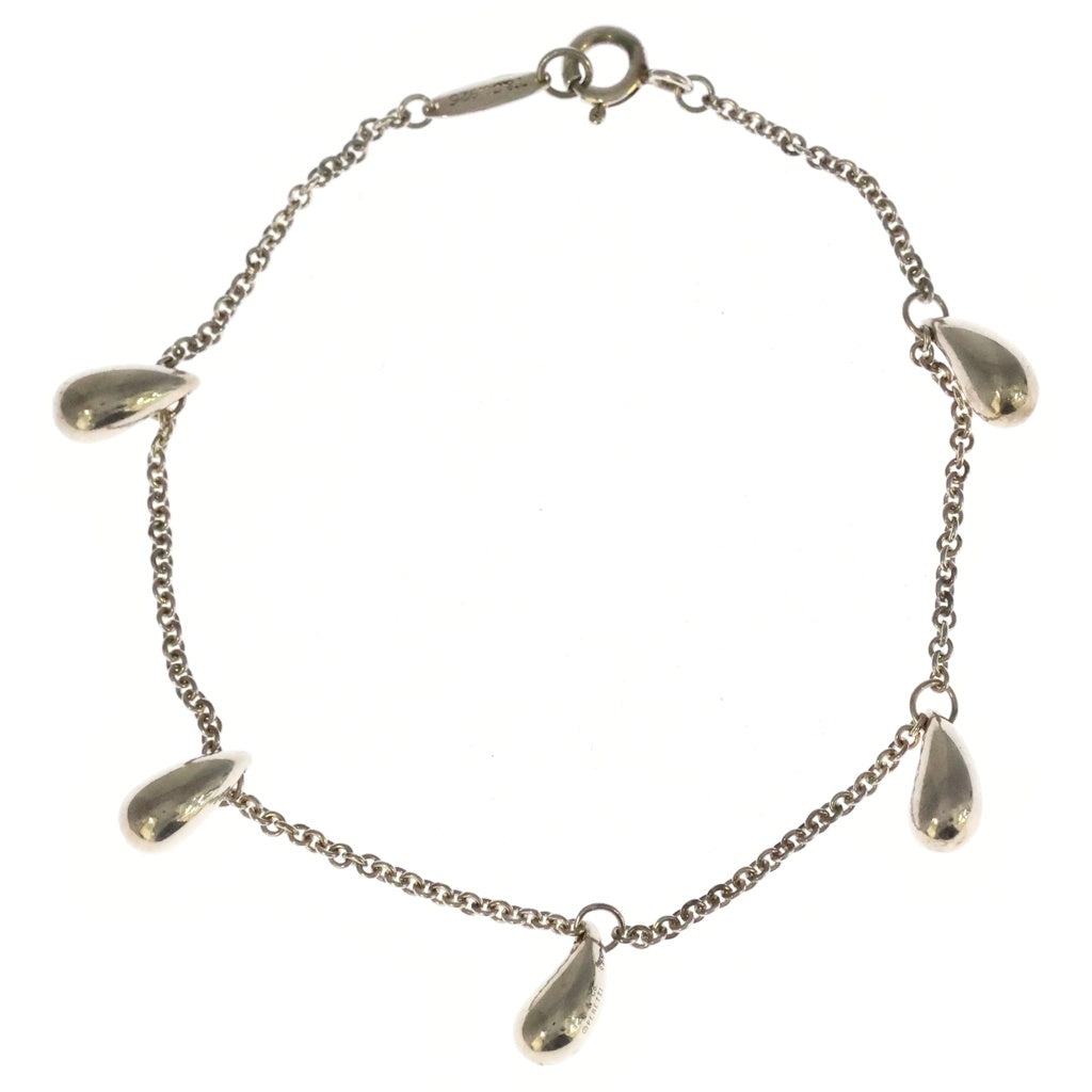 TIFFANY & Co.(ティファニー) 5P ティアドロップブレスレット シルバー レディース