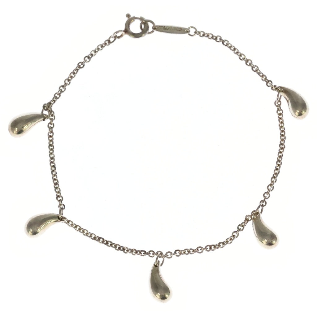 TIFFANY & Co.(ティファニー) 5P ティアドロップブレスレット シルバー レディース