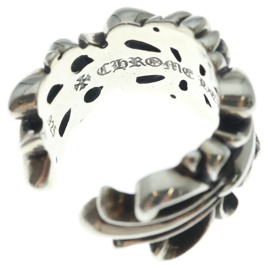 CHROME HEARTS(クロムハーツ) DBL FLRL CRS ダブルフローラルクロス リング シルバー BCA390